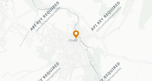 Map showing Chablis Wine Not