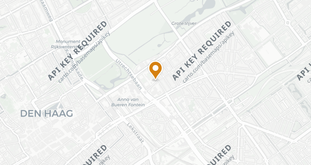 Map showing De Coterie