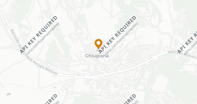 Map showing Osteria del Posto