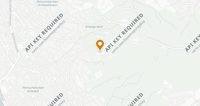 Map showing The Restaurant