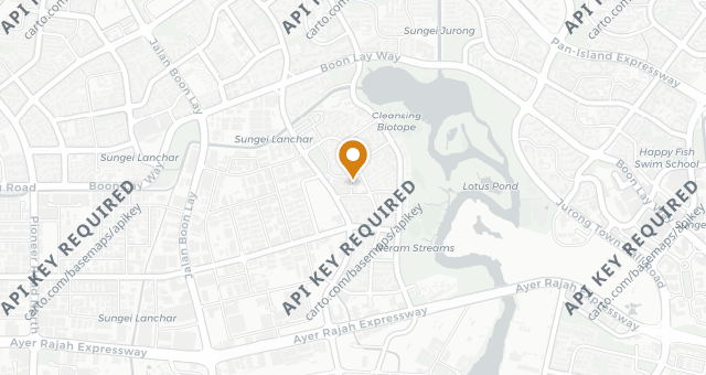 Map showing Tien Lai Rice Stall