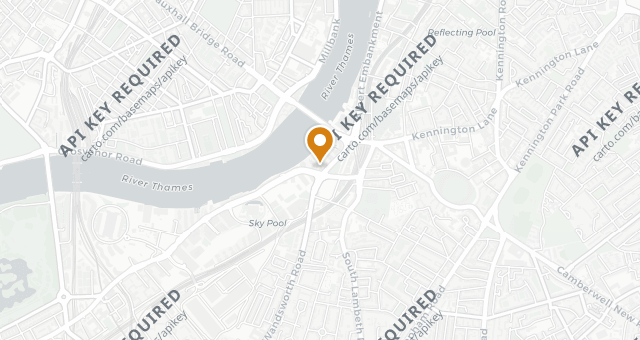 Map showing Brunswick House
