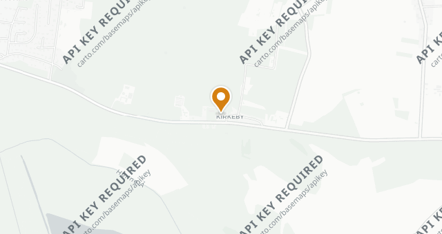 Map showing Henne Kirkeby Kro