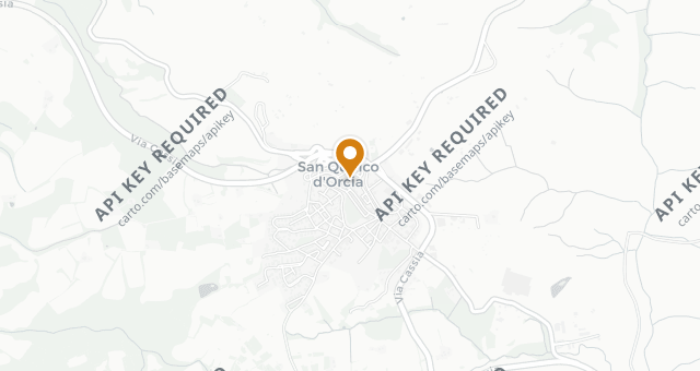 Map showing Taverna da Ciacco