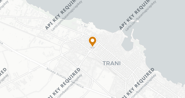 Map showing Osteria Frangipane