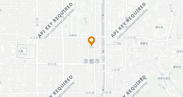Map showing Vegan Ramen UZU