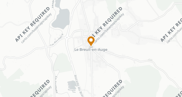 Map showing Le Dauphin