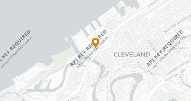 Map showing Lago East Bank