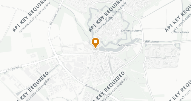 Map showing Napoleon