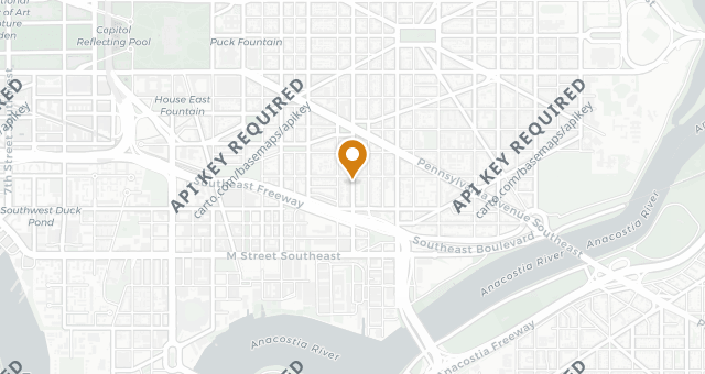 Map showing Rose’s Luxury