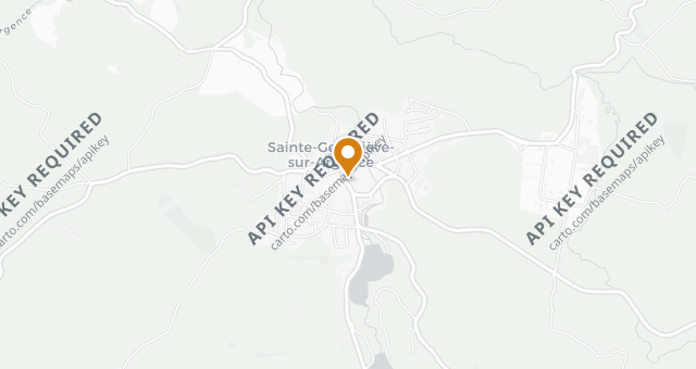 Map showing L'Argence
