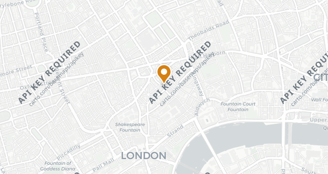 Map showing Baudry Greene