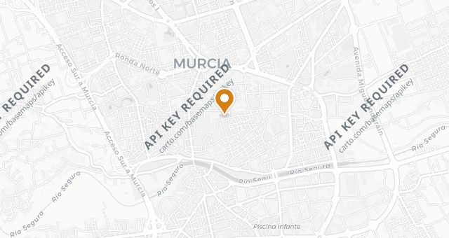 Map showing Alborada