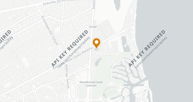 Map showing La Casa De Las Mayoras
