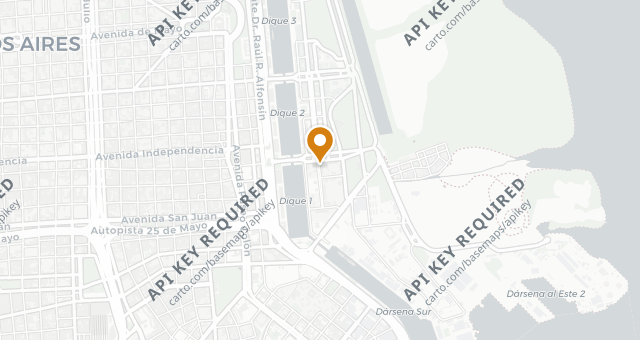 Map showing Michel Rolland Grill & Wine