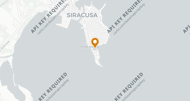 Map showing Cortile Spirito Santo