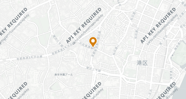 Map showing Mētis Roppongi