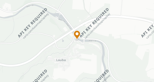Map showing Flux - Biorestaurant Werratal