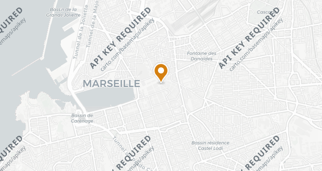 Map showing La Mercerie