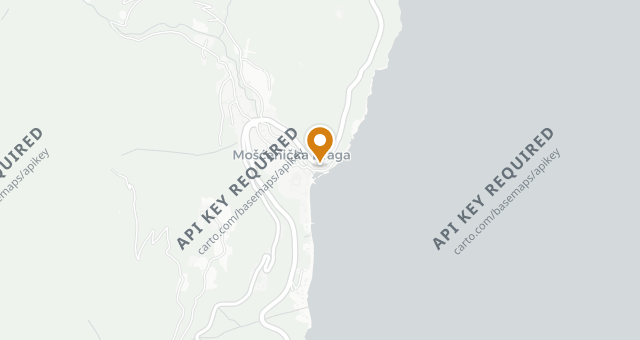 Map showing Konoba Pescaria