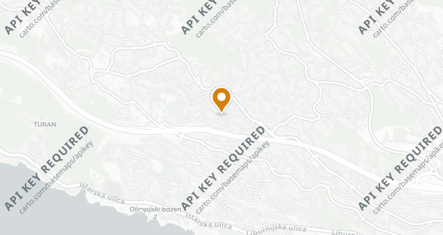 Map showing Konoba Ugor