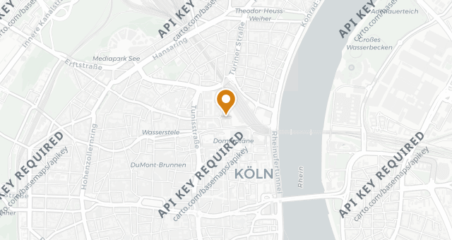 Map showing Hanse Stube