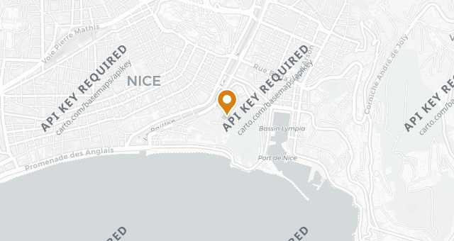 Map showing Le Bistrot des Serruriers