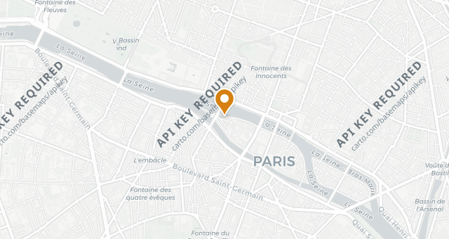 Map showing Le Dauphin