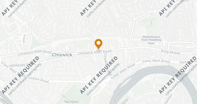 Map showing Silver Birch