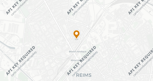 Map showing La Table Saint Thomas