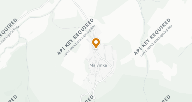 Map showing ISZKOR - Mályinka