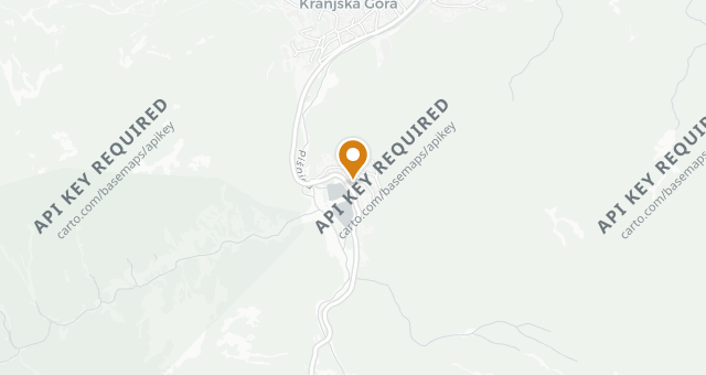 Map showing Milka