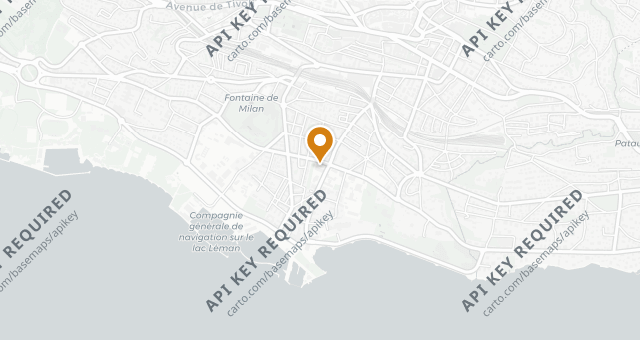 Map showing Brasserie du Royal