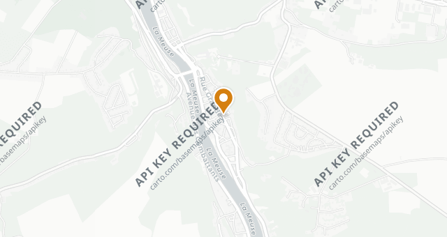 Map showing La Broche