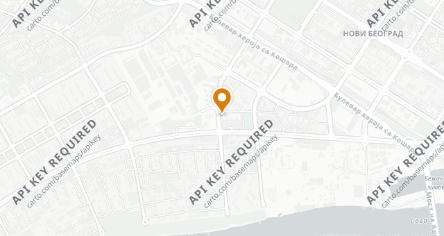 Map showing OSTERIA MOZZARELLA