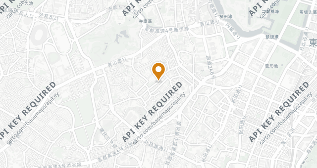Map showing Akasaka Ogino