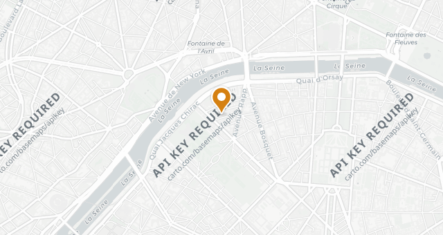 Map showing 20 Eiffel