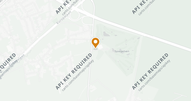 Map showing De Kristalijn