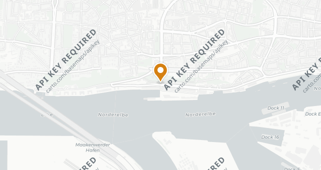 Map showing Fischereihafen Restaurant