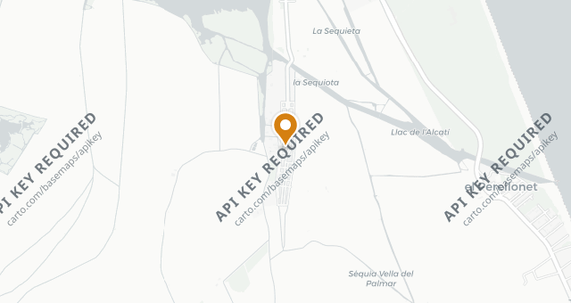 Map showing Arrocería Maribel
