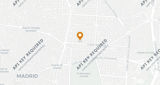Map showing El Gran Asador Lecanda