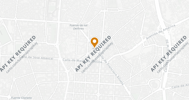 Map showing La Maruca - López de Hoyos