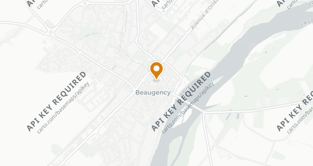 Map showing Le P'tit Bateau