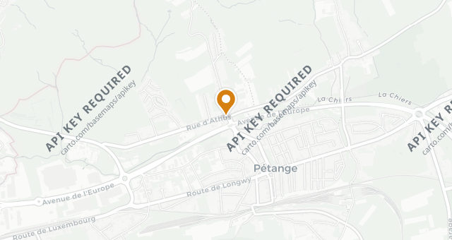 Map showing Wax