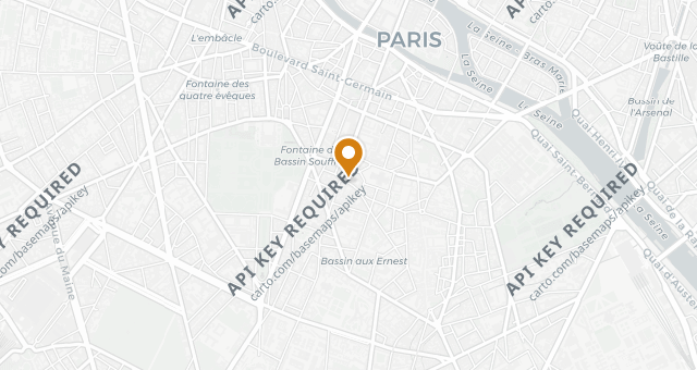 Map showing Le Confessionnal