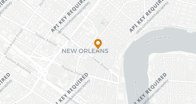 Map showing Killer PoBoys