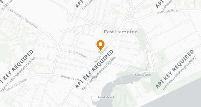 Map showing The 1770 House Restaurant & Inn