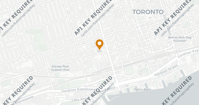 Map showing Cibo Wine Bar King Street