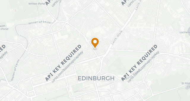 Map showing Lucky Yu