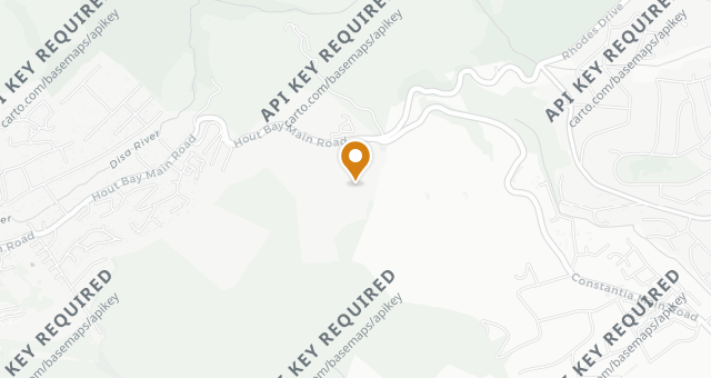 Map showing La Colombe